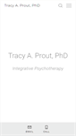 Mobile Screenshot of drtracyprout.com
